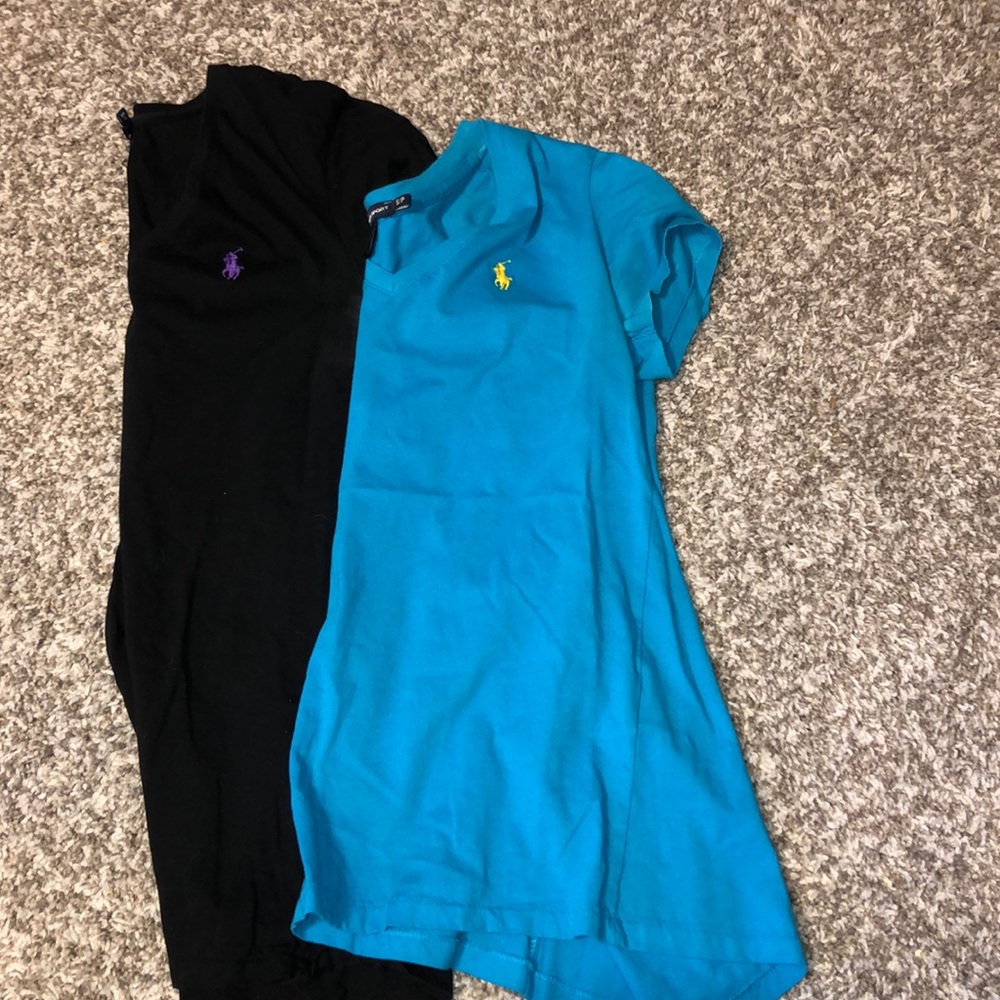 V neck shirts